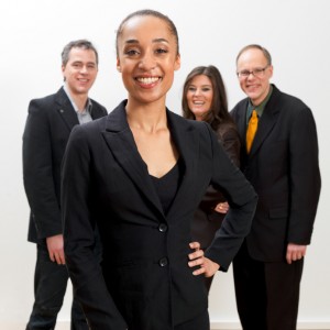 Black Woman Up Front