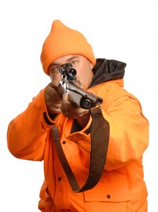 Man with rifle