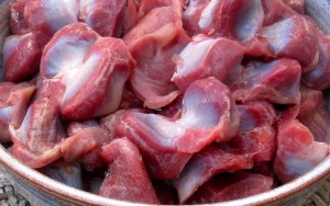 chicken gizzards
